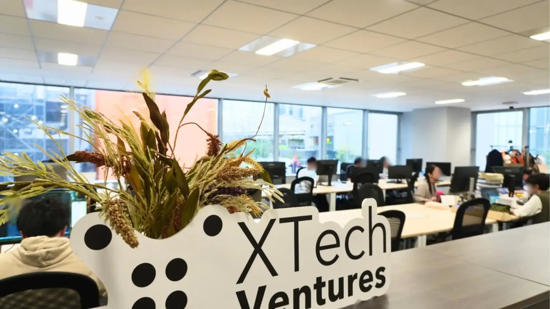 XTech Ventures提供のシェアオフィスの様子