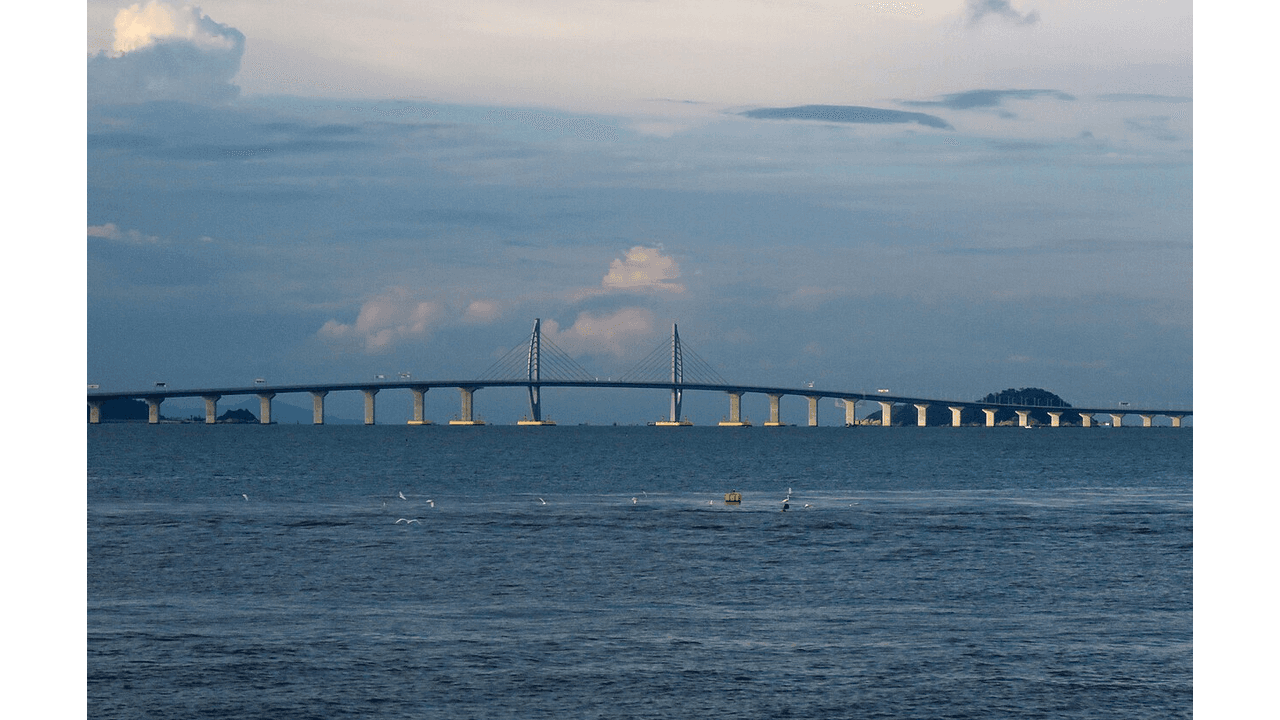 港珠澳大橋(2018年開通、全長55km)(撮影:N509FZ/CC BY-SA 4.0)
