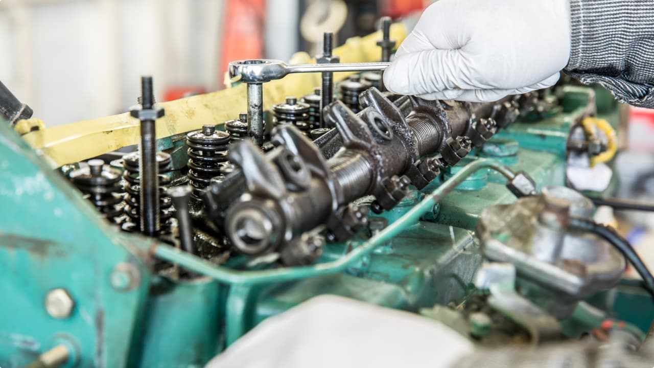 オーバーホールの作業工程のイメージ