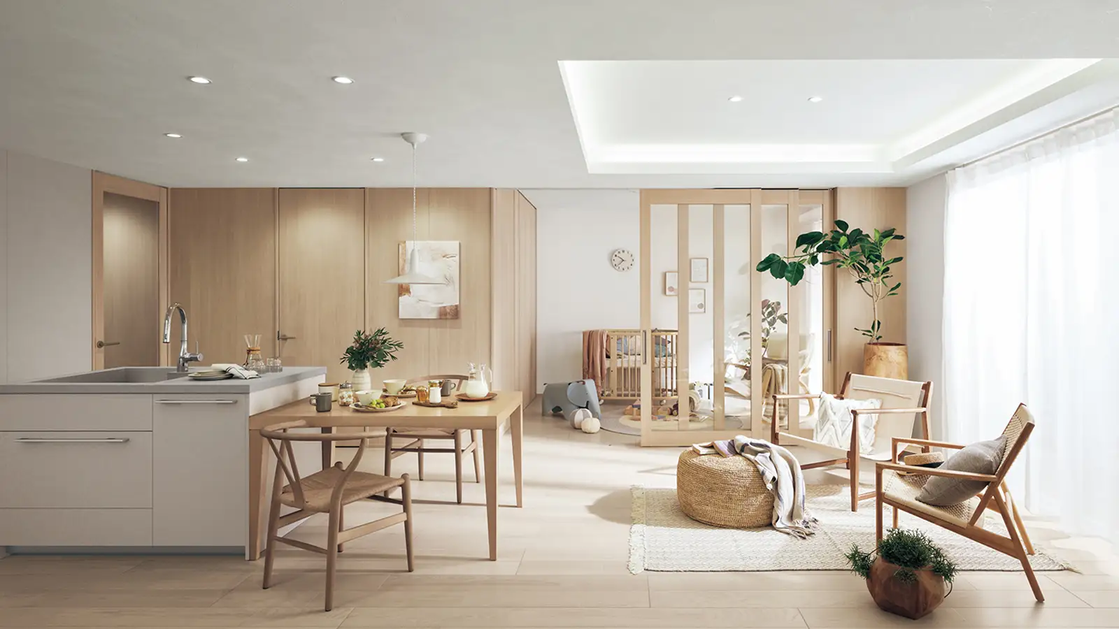 パナソニック NEWベリティス 内装建材 室内イメージ